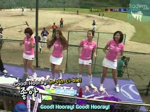091010 KBS2TV Invincible Baseball - Soyeon Cut