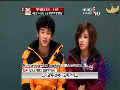 110923 K-STAR NEWS "Spris" Interview (Eunjung)