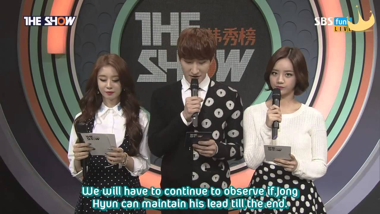 150120 SBS The Show - Jiyeon MC Cut