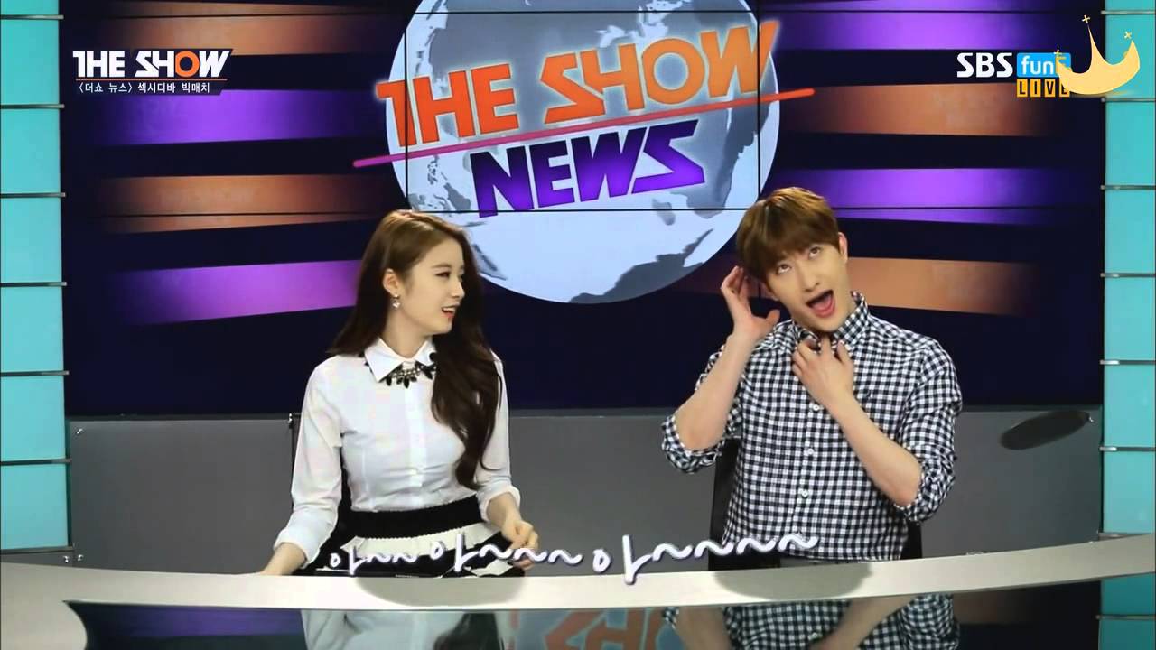150324 SBS The Show - Jiyeon MC Cut
